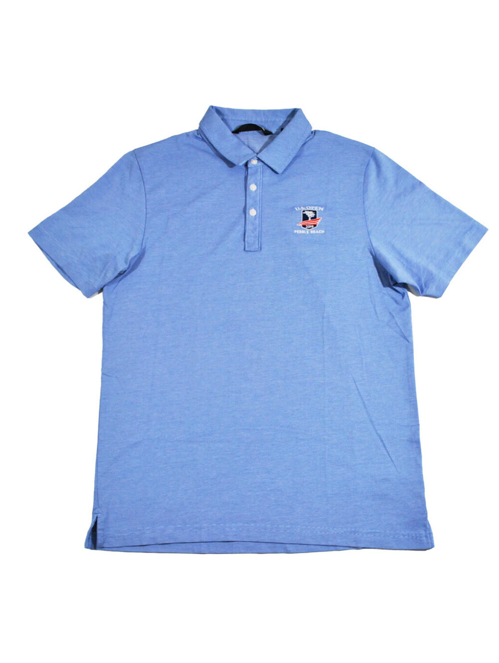 Pebble Beach 2019 US Open Golf Course Country Blue Polo Size Medium